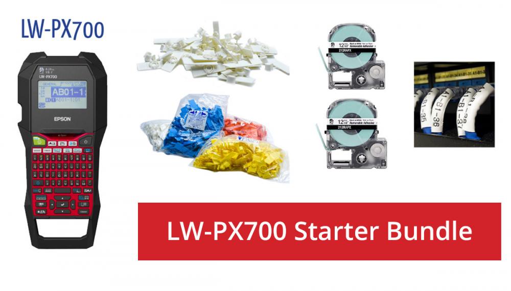 LW-PX700 Starter Bundle - Ultimate Data Center Cable Labeling System