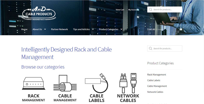 AnD Cable Products Website