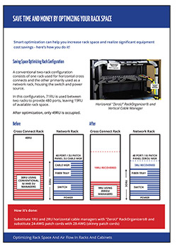 Optimizing Server Cabinet Rack Space to Maximize Efficiency and Reduce Costs
